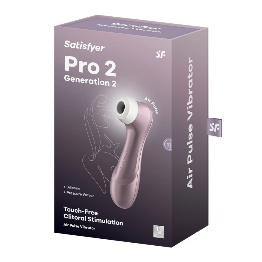 Вакуумный клиторальный стимулятор Satisfyer Pro 2 Generation 2 Violet фото 12