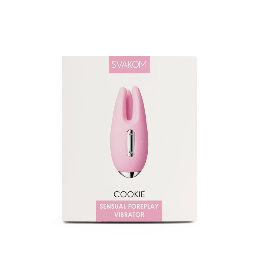 Масажер для чутливих зон Svakom Cookie Pale Pink фото 8