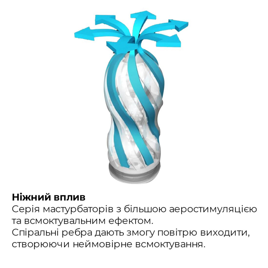Мастурбатор Tenga Air-Tech Strong, більш висока аеростимуляція та всмоктувальний ефект фото 3