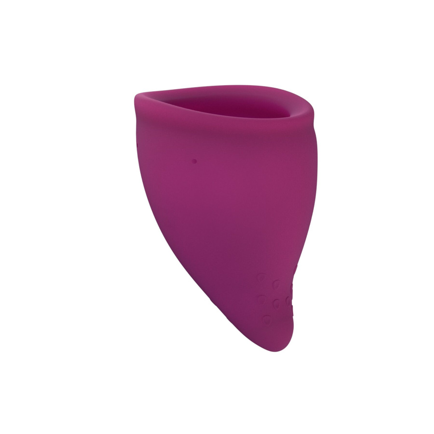 Менструальна чаша Fun Factory FUN CUP SIZE B, бордова, багаторазова, діаметр 4,3 см, об’єм 30 мл фото 1