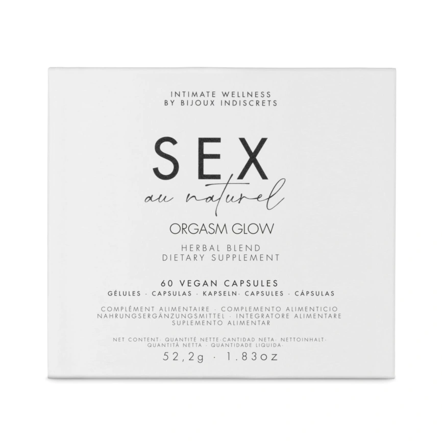 Натуральная пищевая добавка для повышения либидо Bijoux Indiscrets Sex au Naturel — Orgasm Glow фото 3