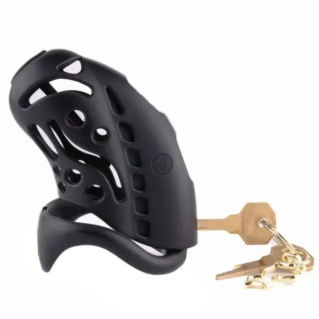 Клітка для члена з електростимуляцією LOCKINK SEVANDA Nautilus Estim Chastity Cage фото 6