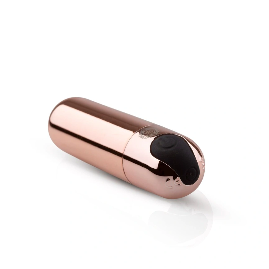 Вибропуля Rosy Gold — Nouveau Bullet Vibrator, перезаряжаемая фото 3