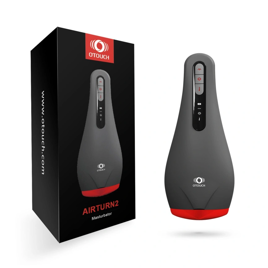 Мастурбатор Otouch AIRTURN 2, 6 режимов вибрации, 5 режимов всасывания, 2 уровня подогрева фото 11
