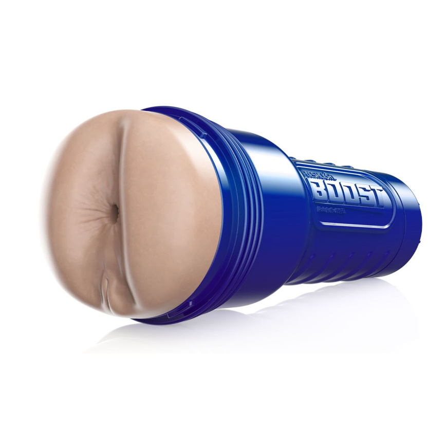 Мастурбатор-попка Fleshlight Boost Blast Female Light Medium Flesh, плаваючі кільця Turbo Tech фото 3