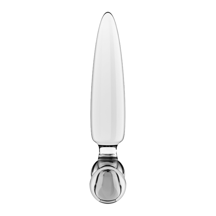 Тристоронній скляний дилдо Satisfyer Triple Crystal 1 Transparent фото 4