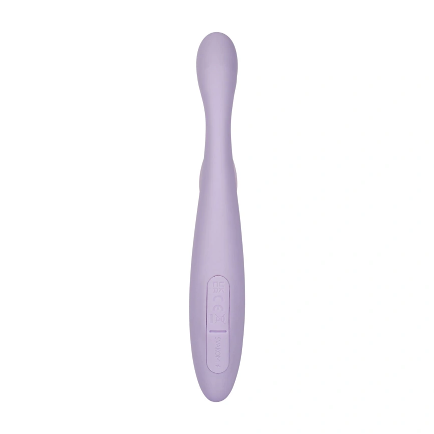 Тонкий кролик-вибратор Svakom Cici+ 2 Lilac, управление со смартфона, подогрев до 38 °C фото 4