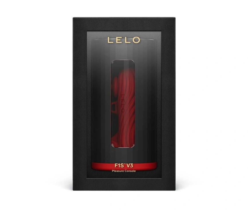 Смарт-мастурбатор LELO F1S V3 Red, 2 мотора, 8 режимов, стимуляция звуковыми волнами фото 4