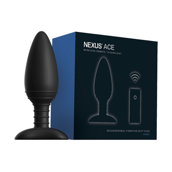 Анальна вібропробка Nexus ACE Large, з пультом ДК, макс. діаметр 5 см фото 2