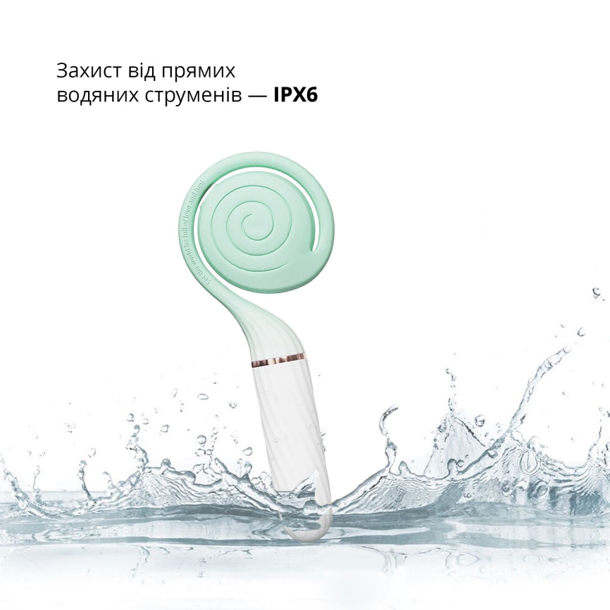 Пульсатор з вакуумною стимуляцією Otouch LOLLIPOP Teal фото 12