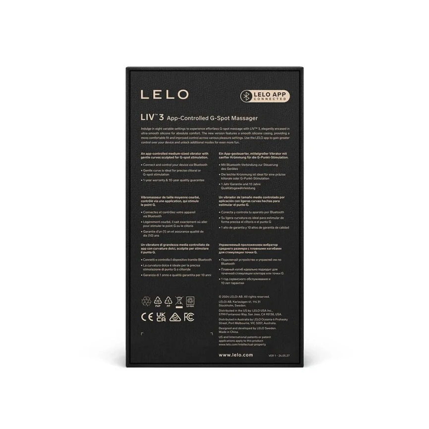 Вибратор LELO Liv 3 Powder Blue фото 4