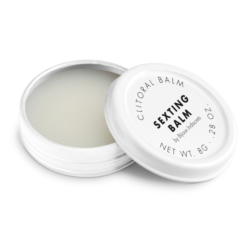 Бальзам для клітора Bijoux Indiscrets Sexting Balm (Пиши, грай та запалюй), розігрівальний фото 1