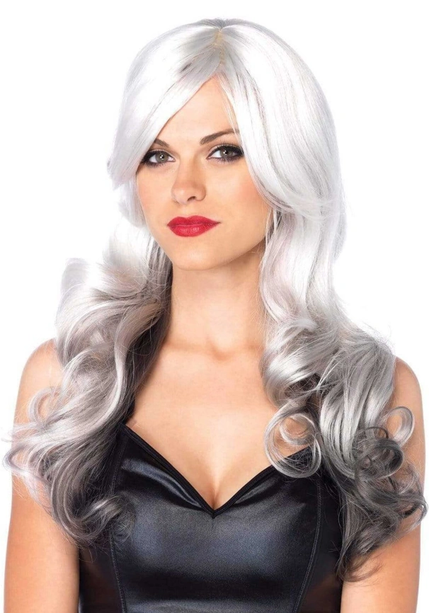 Leg Avenue Allure Multi Color Wig Grey/Black фото 1