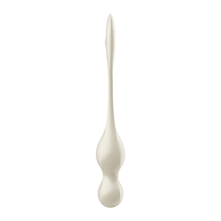 Вагінальні смарт-кульки з вібрацією Satisfyer Love Birds 1 Connect App White, 78 г фото 2