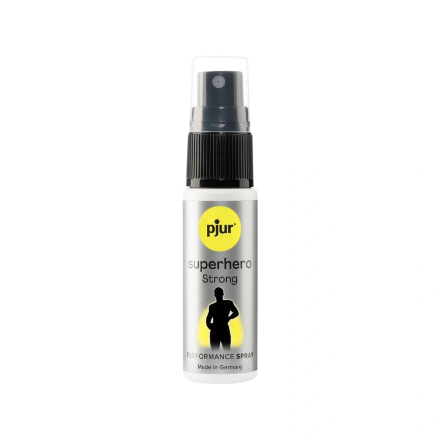 Спрей-пролонгатор pjur Superhero Strong Spray 20 ml, с экстрактом имбиря, без анестетиков фото 4