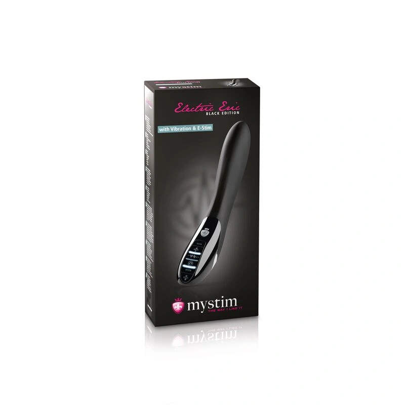 Вибратор с электростимуляцией Mystim Electric Eric eStim Black, миостимулятор фото 20
