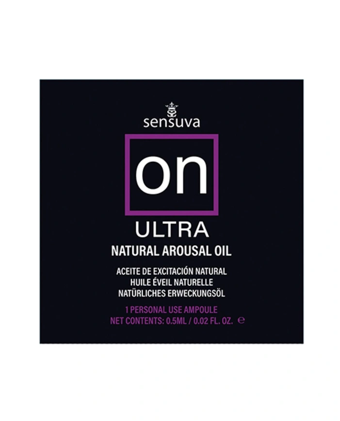 Пробник возбуждающего масла Sensuva - ON Arousal Oil for Her Ultra (0,5 мл) фото 2