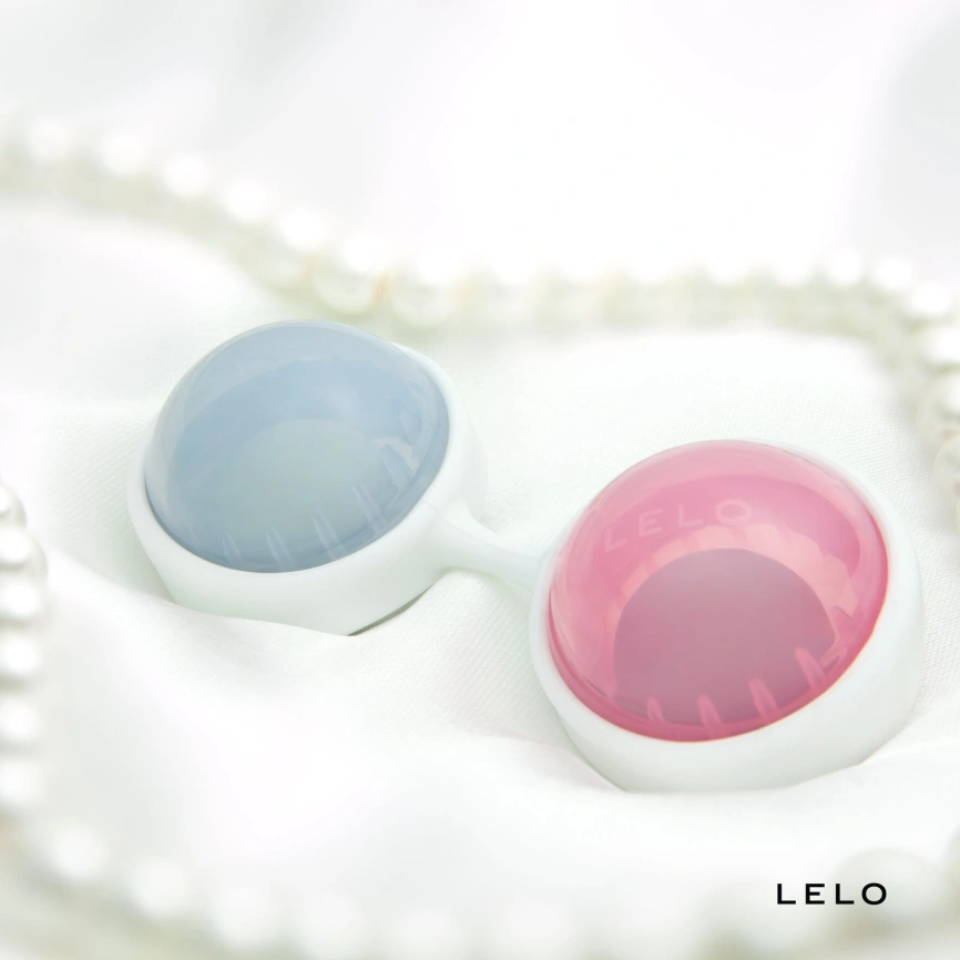 Набор вагинальных шариков LELO Beads Mini, диаметр 2,9 см, изменяемая нагрузка, 2х28 и 2х37 г фото 5