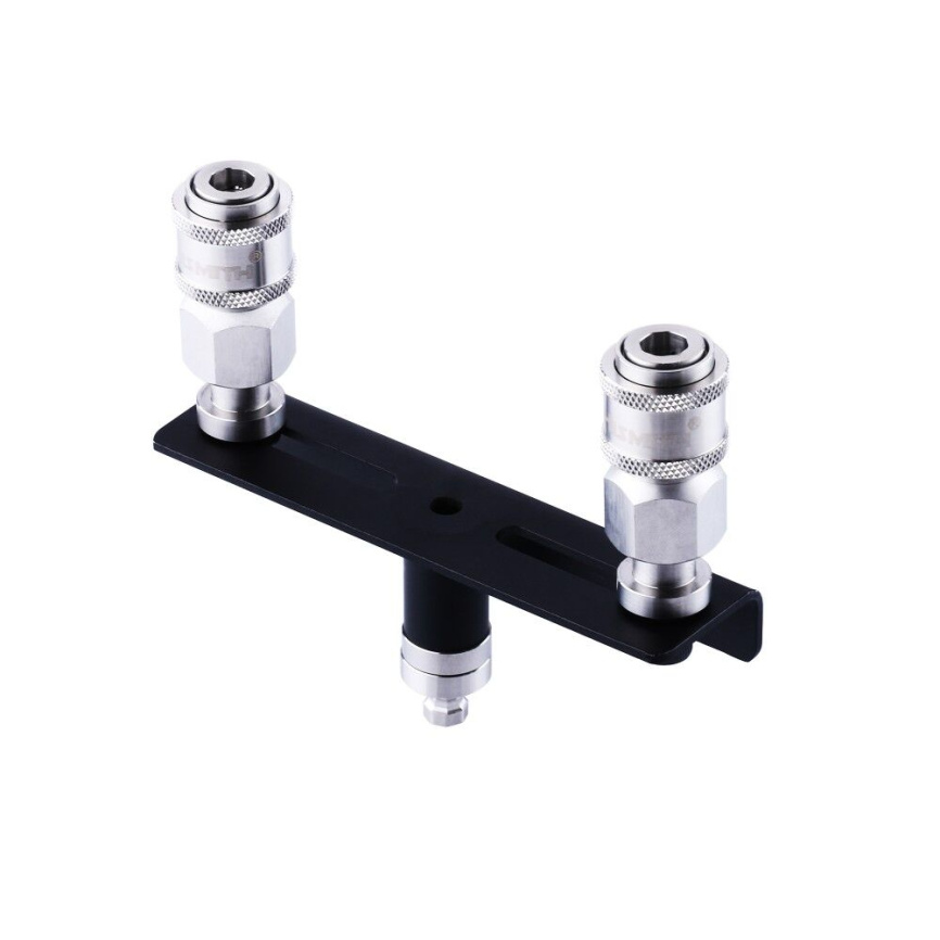 Подвійний конектор для секс-машин Hismith Quick Connector Adapter with Double Head, система KlicLok фото 7