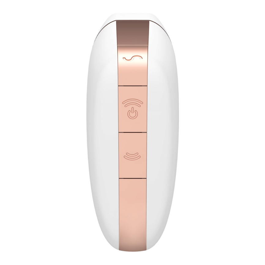 Вакуумний кліторальний стимулятор Satisfyer Love Triangle White з керуванням через інтернет фото 5