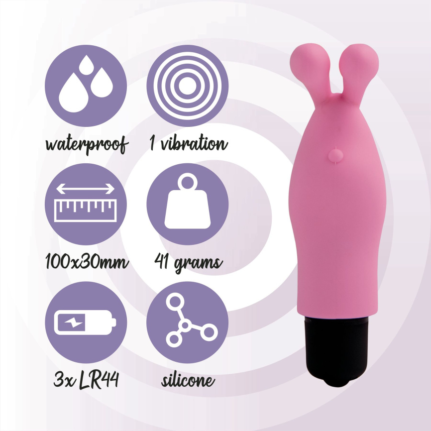 Вібратор на палець FeelzToys Magic Finger Vibrator Pink фото 5