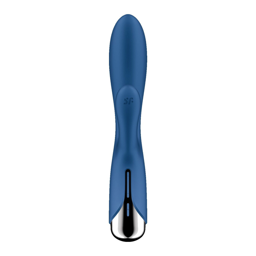 Вібратор-кролик з ротацією Satisfyer Spinning Rabbit 1 Blue, 3 мотори фото 6