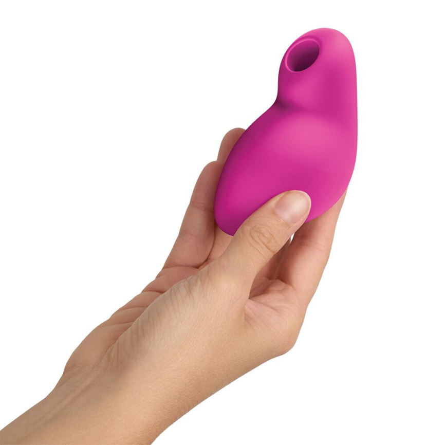 Вакуумний стимулятор з вібрацією Fun Factory Allure Magenta, 11 + 12 режимів роботи, перезаряджуваний фото 8