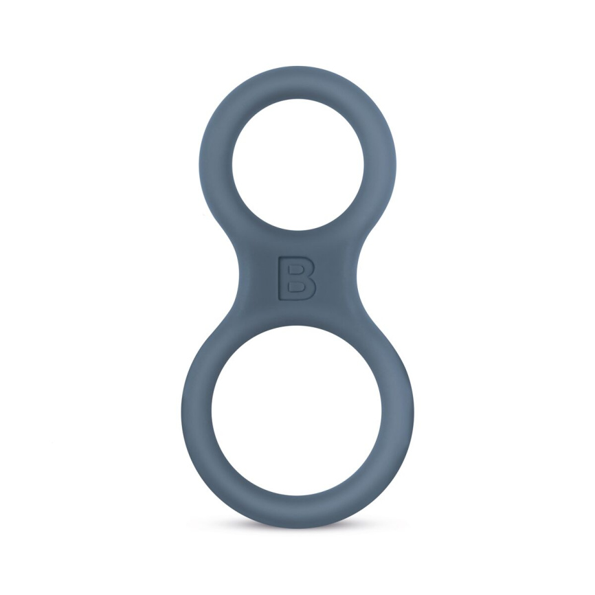 Подвійне ерекційне кільце Boners Classic Cock & Ball Ring, діаметр 3 та 3,8 см фото 1