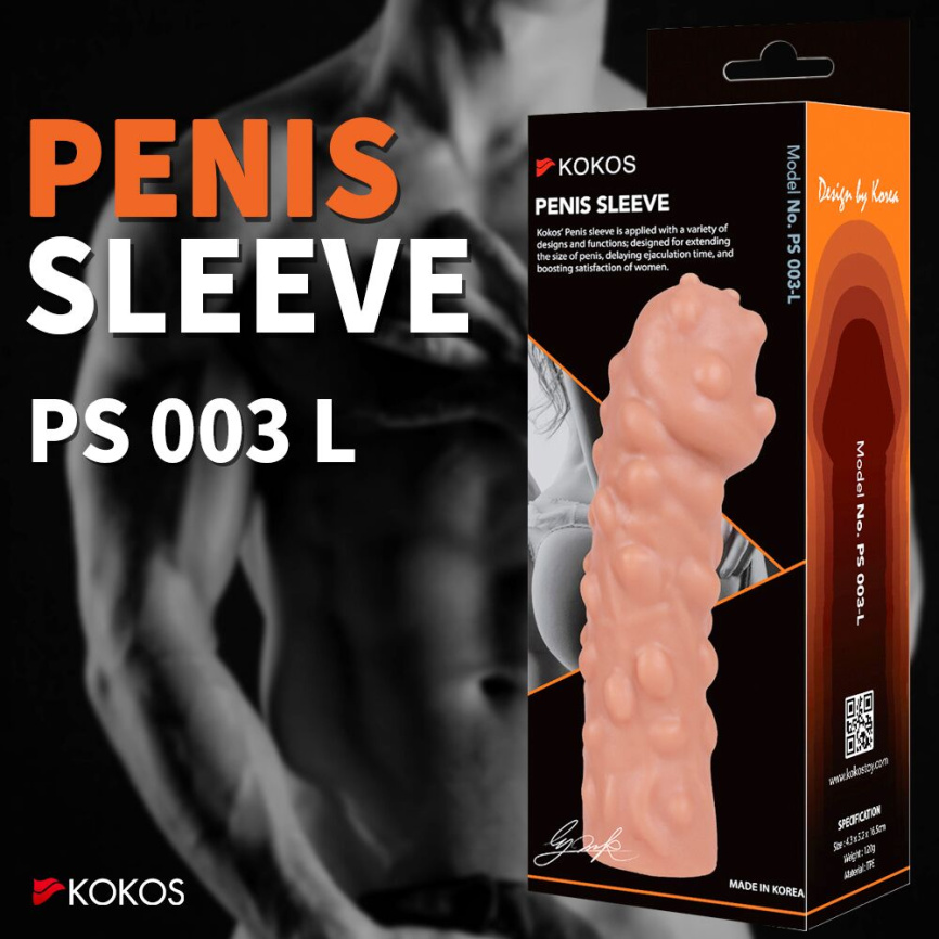 Насадка на член Kokos Penis Sleeve PS 003 L фото 4