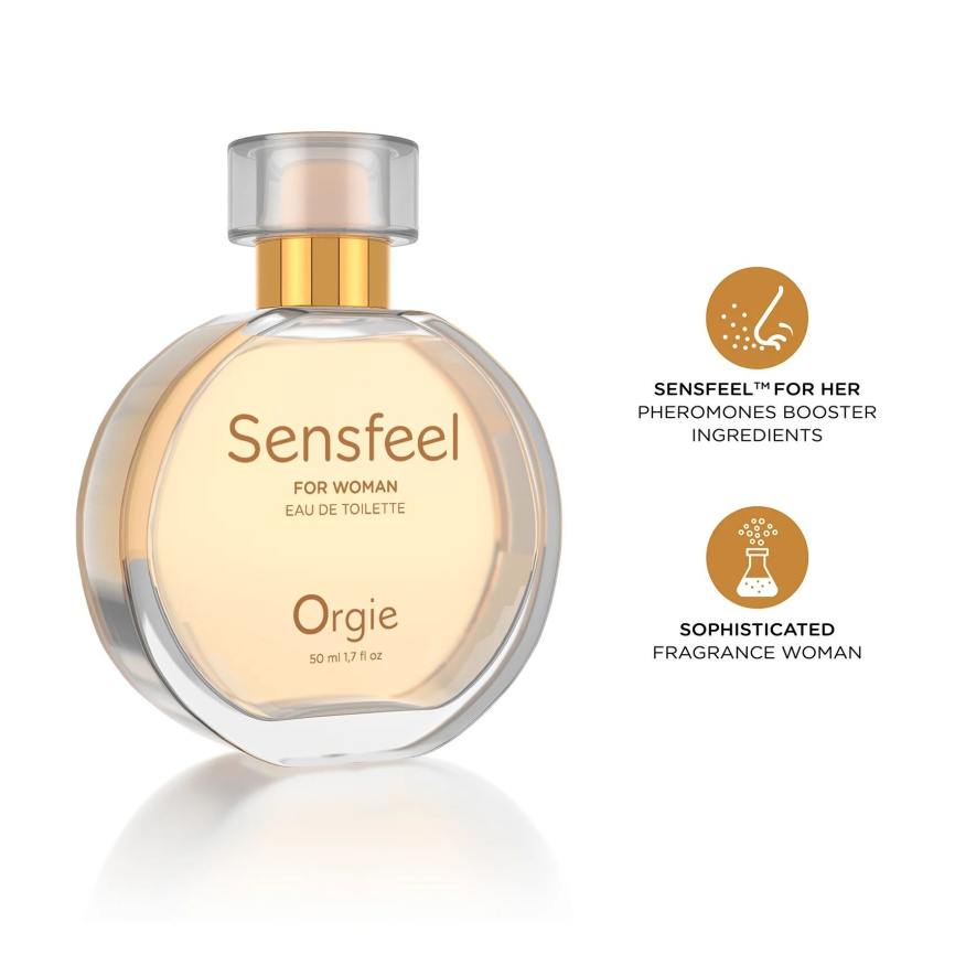 Жіночі парфуми з феромонами Orgie – Sensfeel for Woman (50 мл), квітково-фруктовий аромат фото 2
