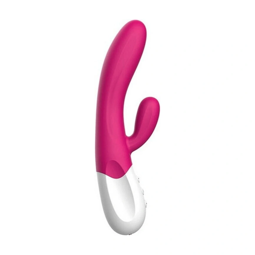 Вибратор-кролик Liebe Bend It Plus Rechargeable Cerise, гибкий, 2 мотора, 10 режимов фото 2
