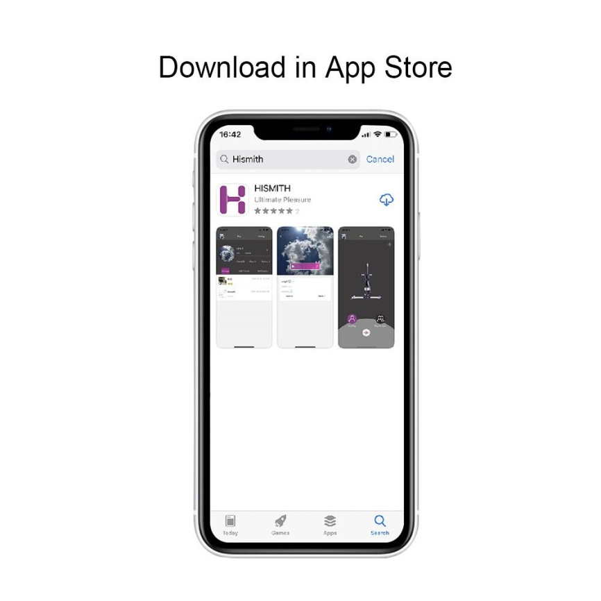 Смарт секс-машина Hismith AK-01-Black Sex Machine APP з фалоімітатором фото 7