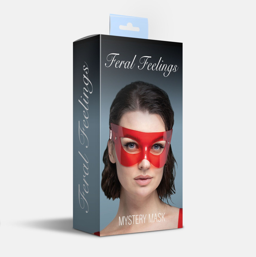 Маска Feral Feelings - Mystery Mask Red Trannsparent фото 2