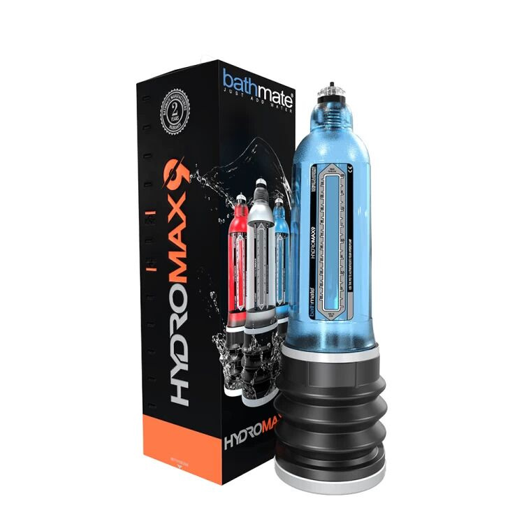Гідропомпа Bathmate Hydromax 9 Blue, для члена довжиною від 18 до 23см, діаметр до 5,5 см фото 5