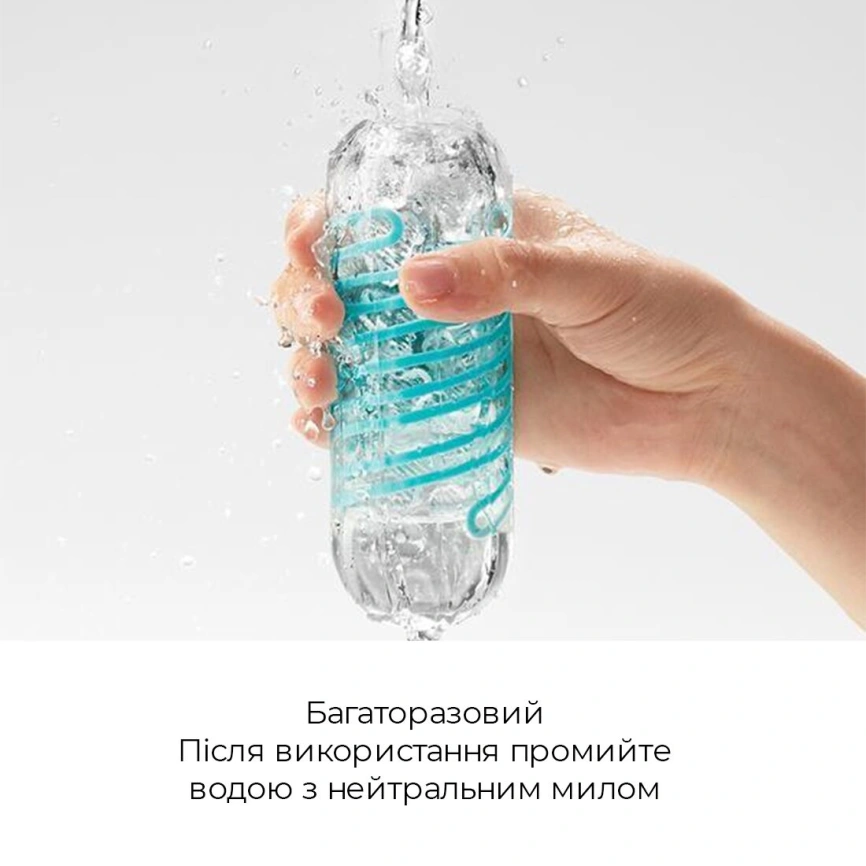 Мастурбатор Tenga Spinner 04 Pixel с упругой стимулирующей спиралью внутри фото 13