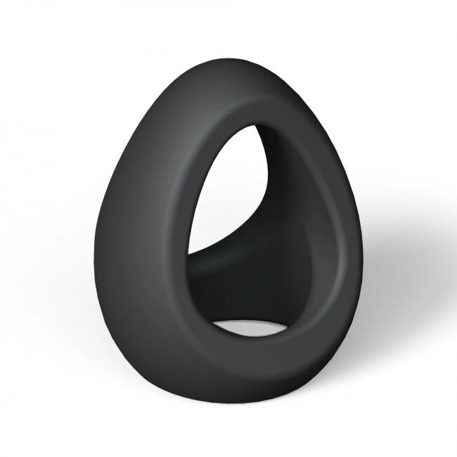 Эрекционное кольцо двойное Love To Love FLUX RING - BLACK ONYX фото 1