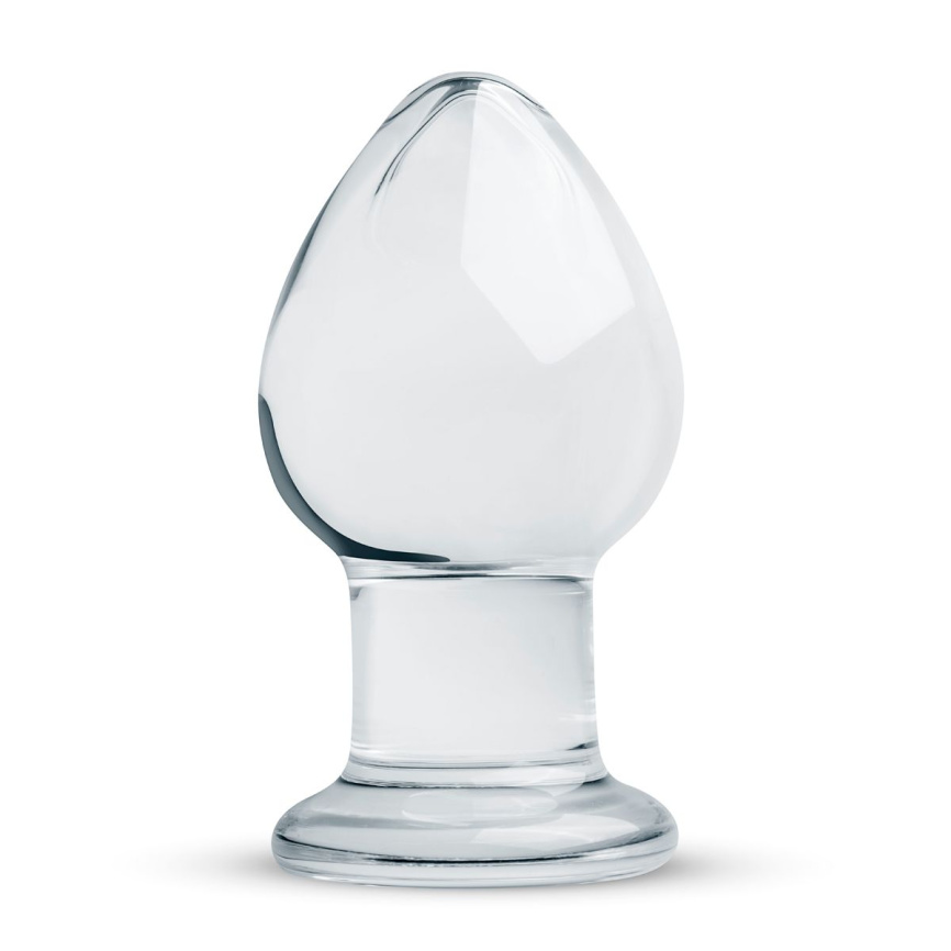 Скляна анальна пробка Gildo Glass Buttplug No. 26 фото 1