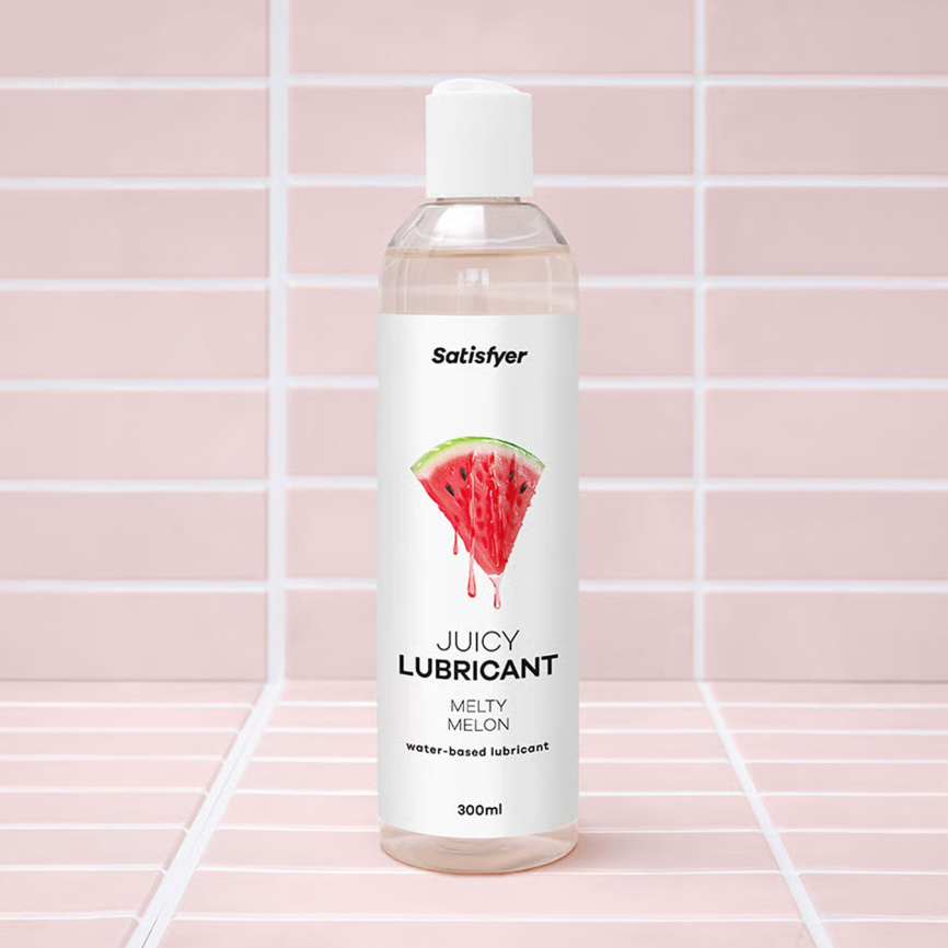 Лубрикант на водній основі Satisfyer Juicy Lubricant Melty Melon water based 300 мл фото 9