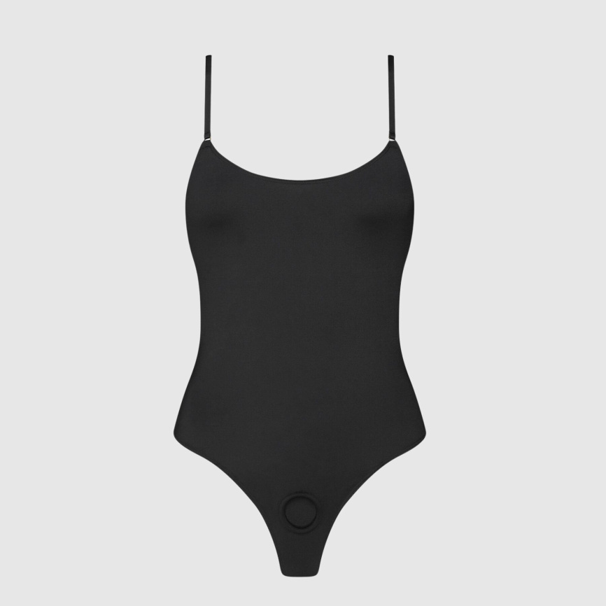 Боді з фіксацією ділдо Strap-On-Me Harness Body Signature - S - Black фото 1