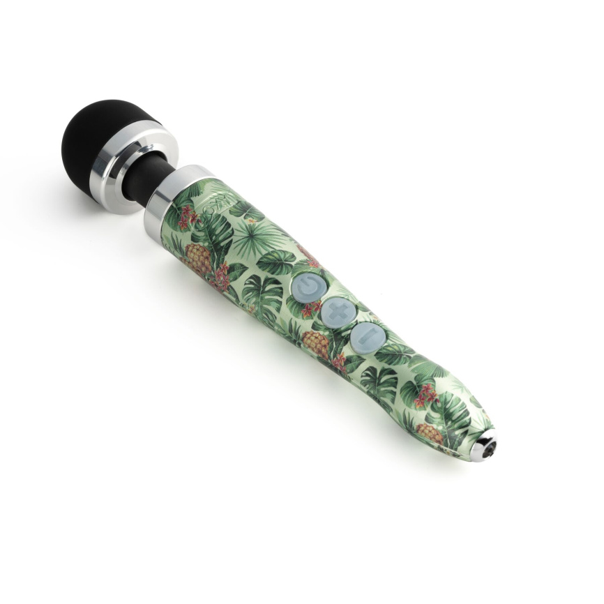 Вібромасажер DOXY Die Cast 3R - PINEAPPLE, дуже потужний, перезаряджуваний, металевий корпус фото 2