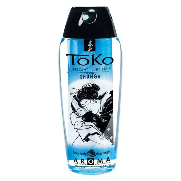 Лубрикант на водній основі Shunga Toko AROMA – Exotic Fruits (165 мл), не містить цукру фото 1