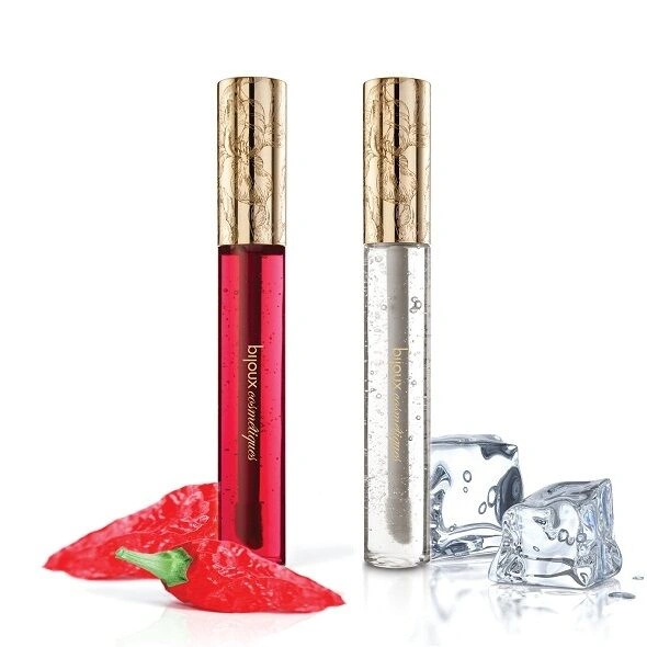 Набор блесков для сосков Bijoux Indiscrets Kissable Nip Gloss DUET (2х13 мл)  фото 1