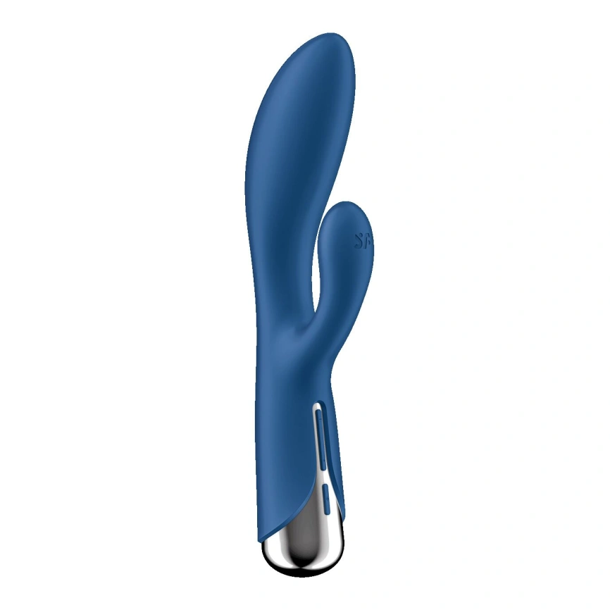 Вибратор-кролик с ротацией Satisfyer Spinning Rabbit 1 Blue, 3 мотора фото 5