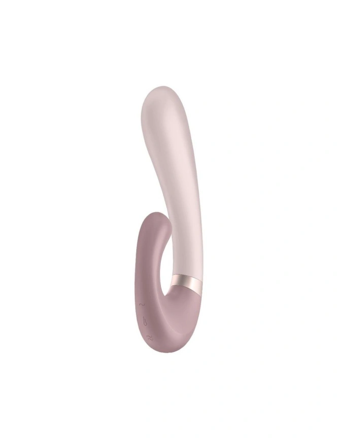 Смарт вибратор-кролик с подогревом Satisfyer Heat Wave Mauve фото 1
