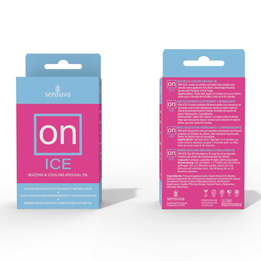 Збуджувальні краплі для клітора Sensuva – ON Arousal Oil for Her Ice (5 мл) охолоджувальні, до 30 хвилин фото 3
