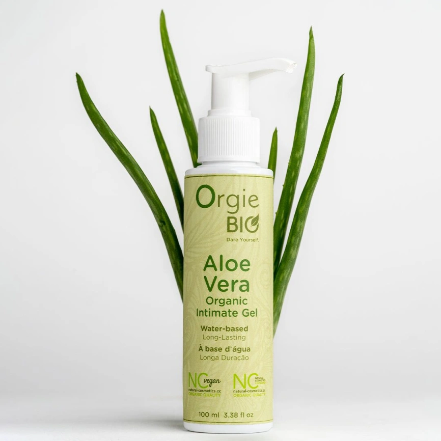 Лубрикант на водной основе Orgie – Bio Aloe Vera Intimate Gel (100 мл), экстракт алоэ вера фото 4