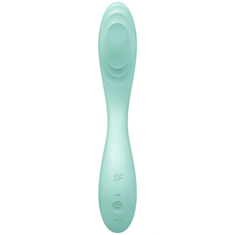 Вибратор с жемчужной стимуляцией точки G Satisfyer Rrrolling Pleasure Mint фото 4