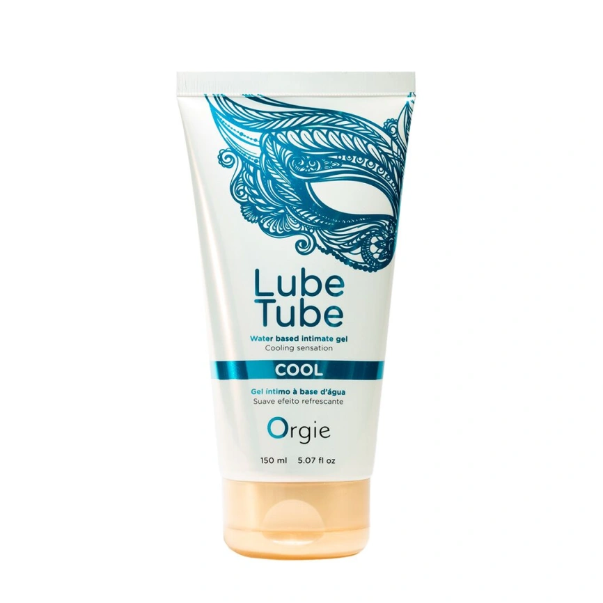 Лубрикант на водной основе Orgie Lube Tube Cool, 150 мл, с охлаждающим эффектом, без запаха фото 1