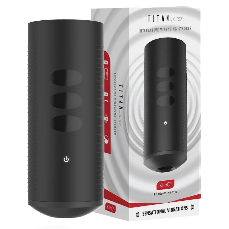 Интерактивный мастурбатор Kiiroo Titan, 9 вибромоторов, теледильдоника фото 1