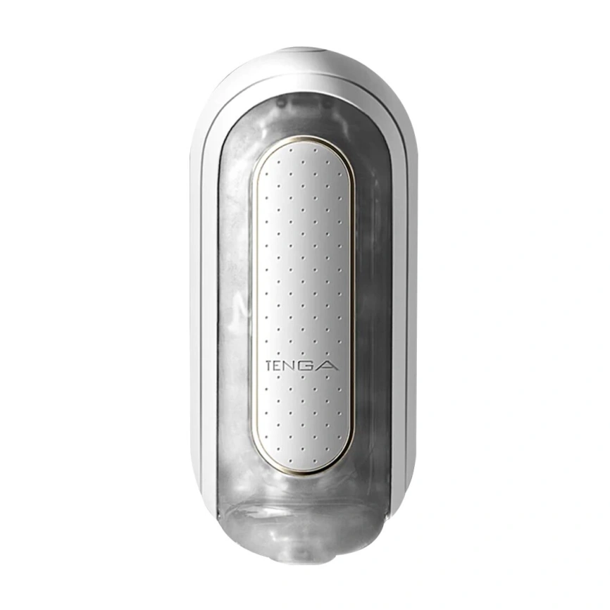 Вибромастурбатор Tenga Flip Zero Electronic Vibration White, изменяемая интенсивность, раскладной фото 10